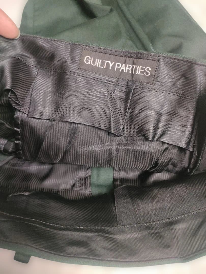 ホン.D.ケフィ　WACKO MARIA スラックス　オリーブ カーキ