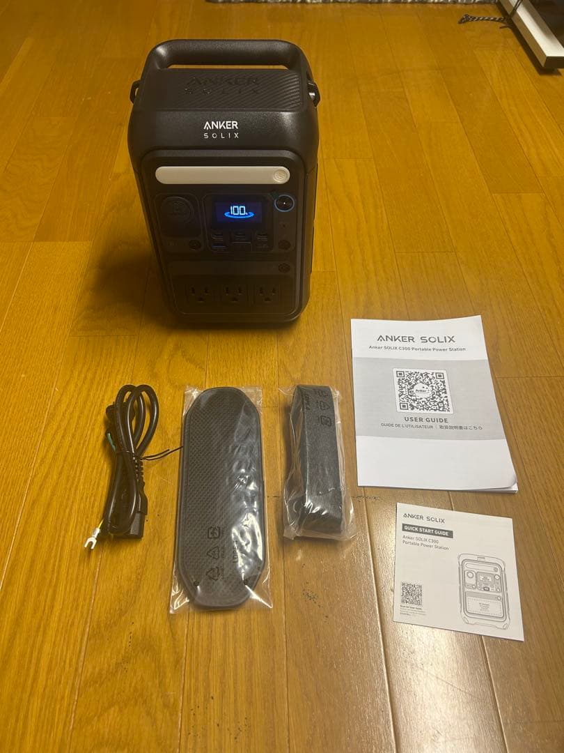 アンカー SOLIX C300 ACタイプ ポータブル電源