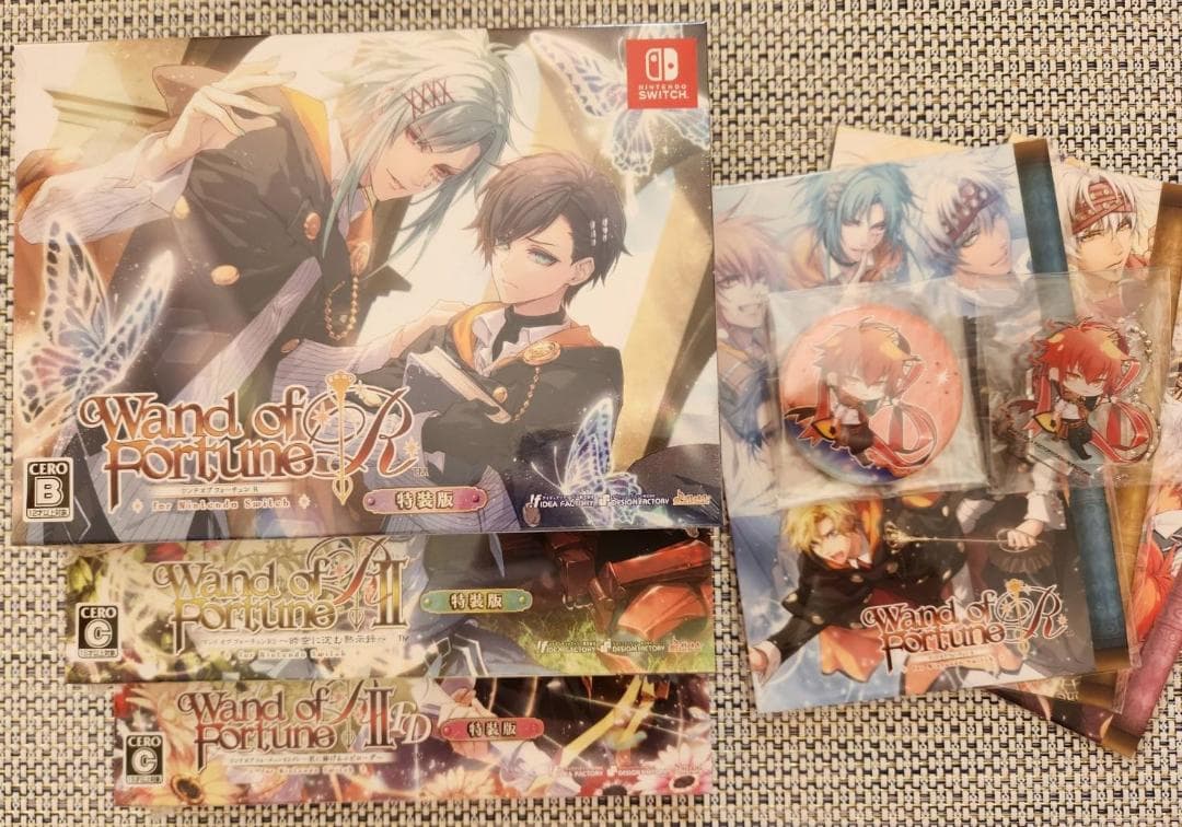 【新品】特装版　ワンドオブフォーチュンR、R2,R2FD