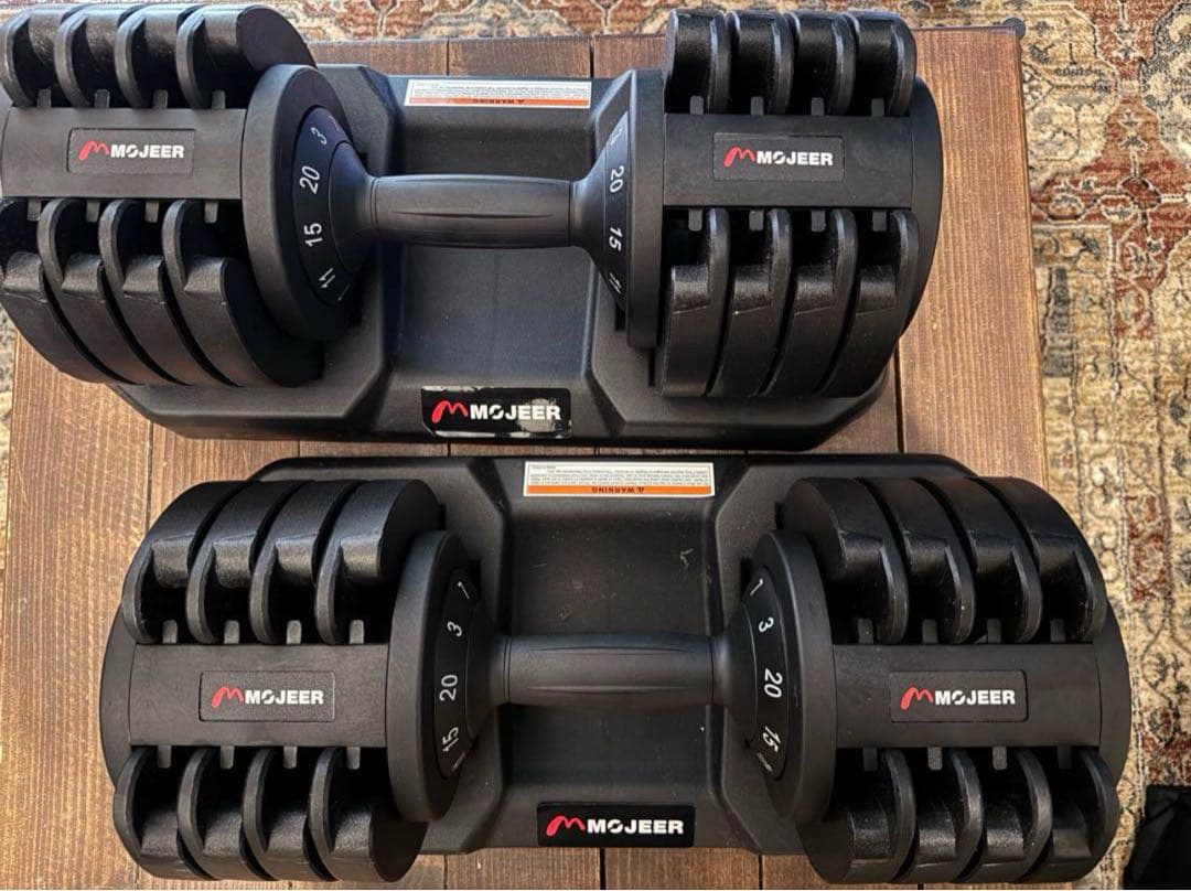 【MOTHER2どせいさん 専用】MJJEER 可変式ダンベル 2個セット