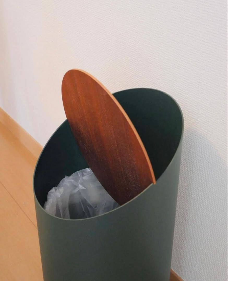 MOHEIM SWING BIN Mサイズ グリーン/ウォルナット