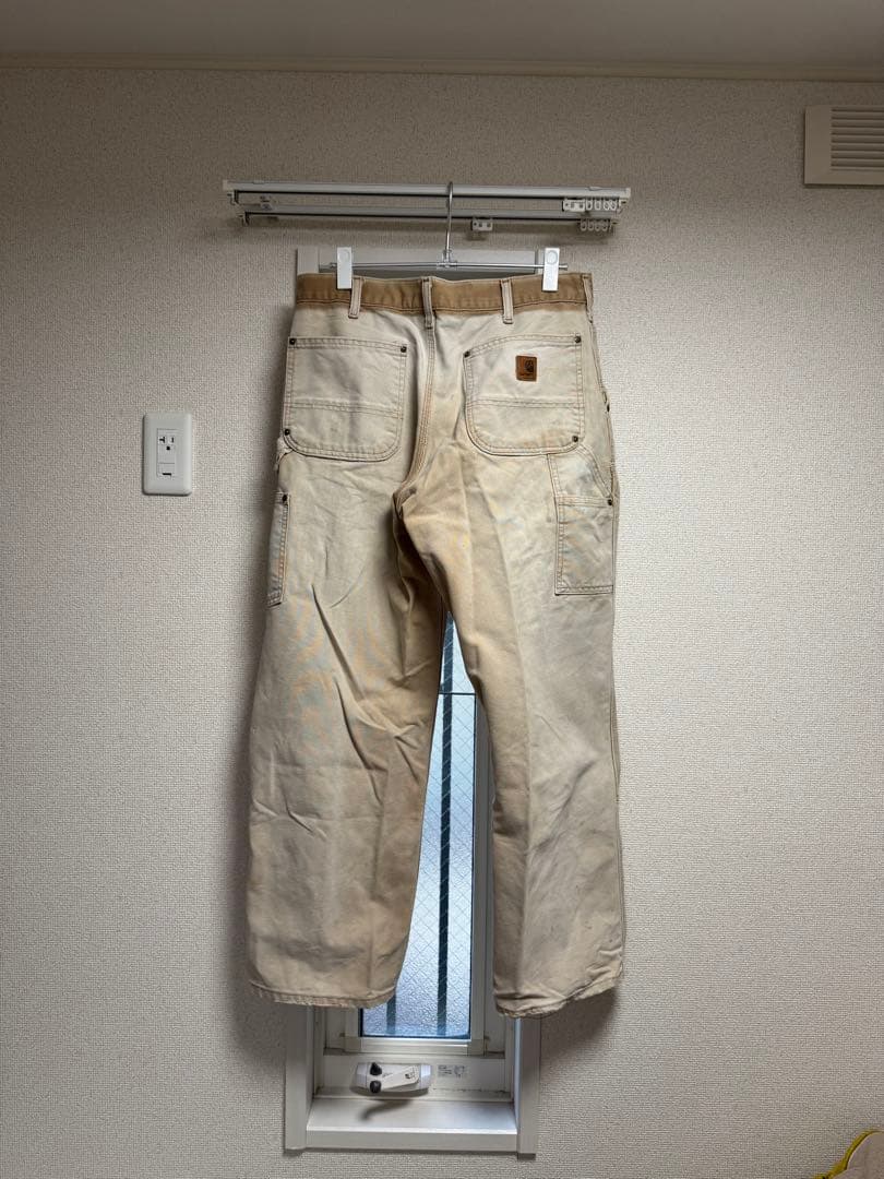 Carhartt ダブルニー ベージュ