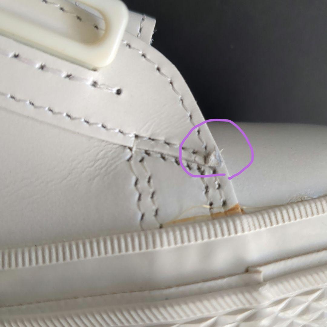 ジロー様　ALL STAR ホワイト/レッド スニーカー ベルクロ　27cm