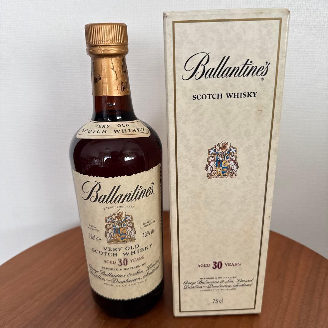 【未開栓】バランタイン 30年 ベリーオールド 750ml 43% 箱付き
