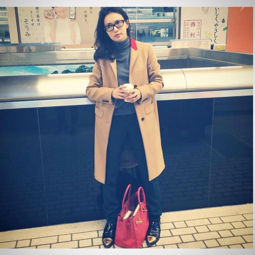 ジバンシー　ベージュ チェスターコート 34