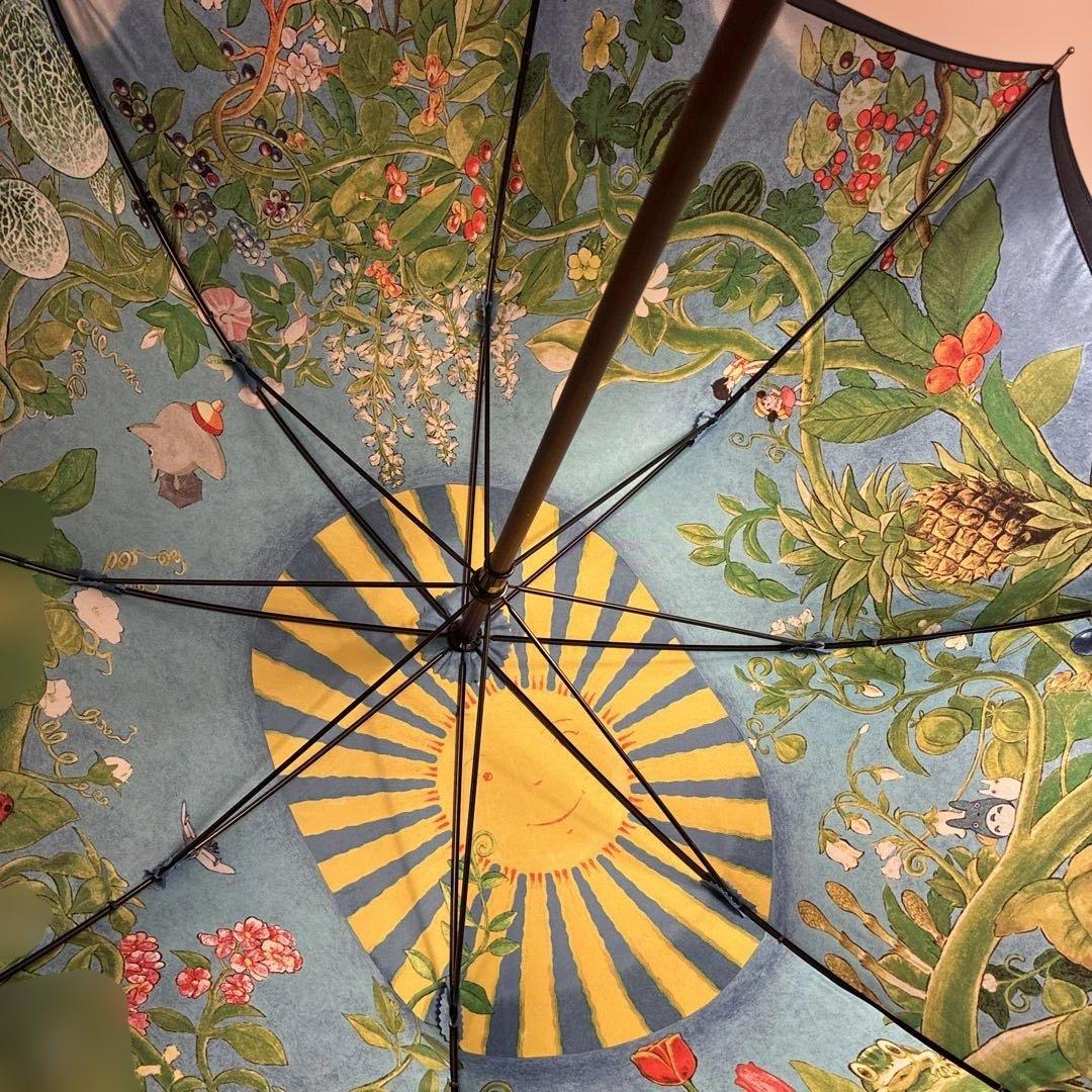 最終値下げ　美品　ジブリ美術館 限定 フレスコ 傘　正規品　となりのトトロ