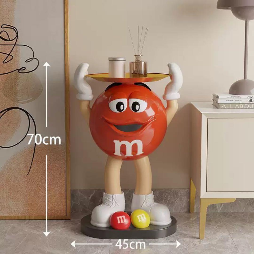 24時間以内発送　新品 特大 M&M's エムアンドエムズ サイドテーブル