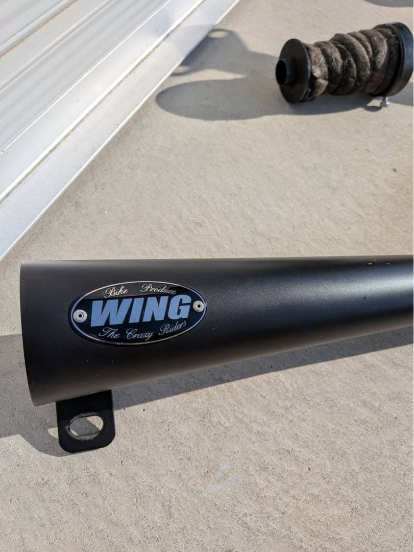 WING マフラー　ウィング管　gsx400e gs