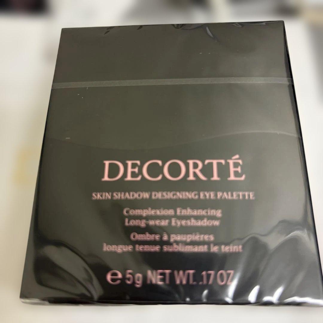 未使用コスメデコルテスキンシャドウデザイニングパレット10おまけサンプル付き