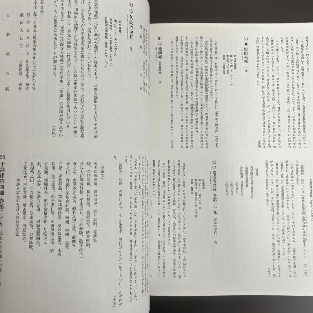 図録　カタログ　古写経　極美品　守屋コレクション　仏教美術