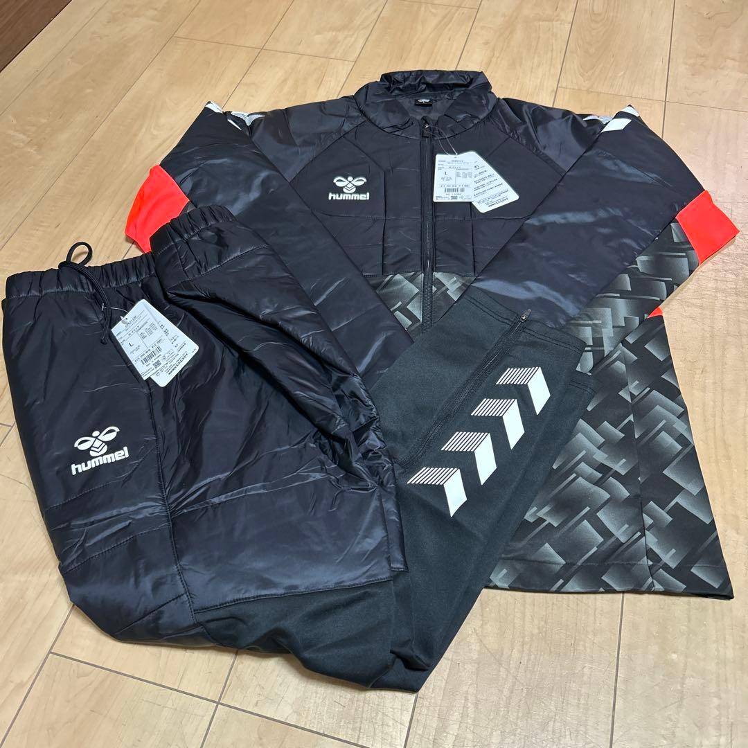 新品　ヒュンメル　PROパデットフルジップトップ　パンツ　L 　定価28600円