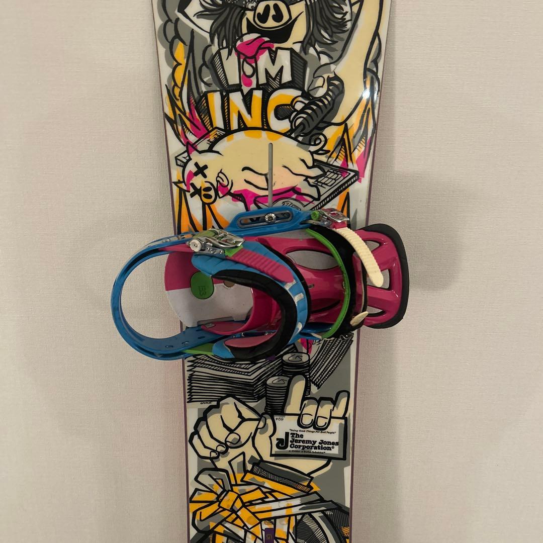 た*も様 オークションBurton Jeremy Jonesスノーボードビンディ