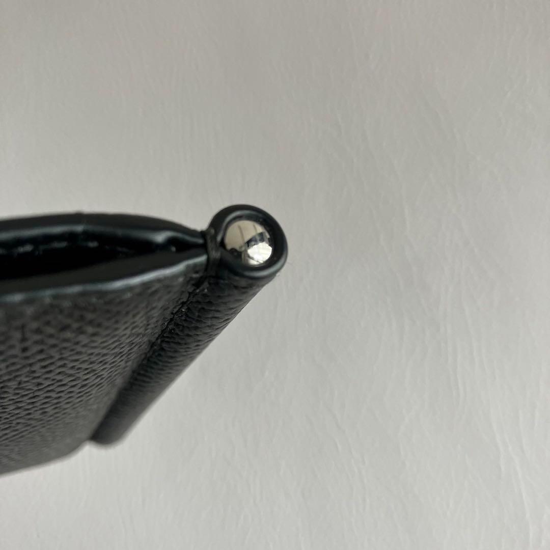 近年モデル 美品 ダンヒル dunhill カドガン マネークリップ ブラック