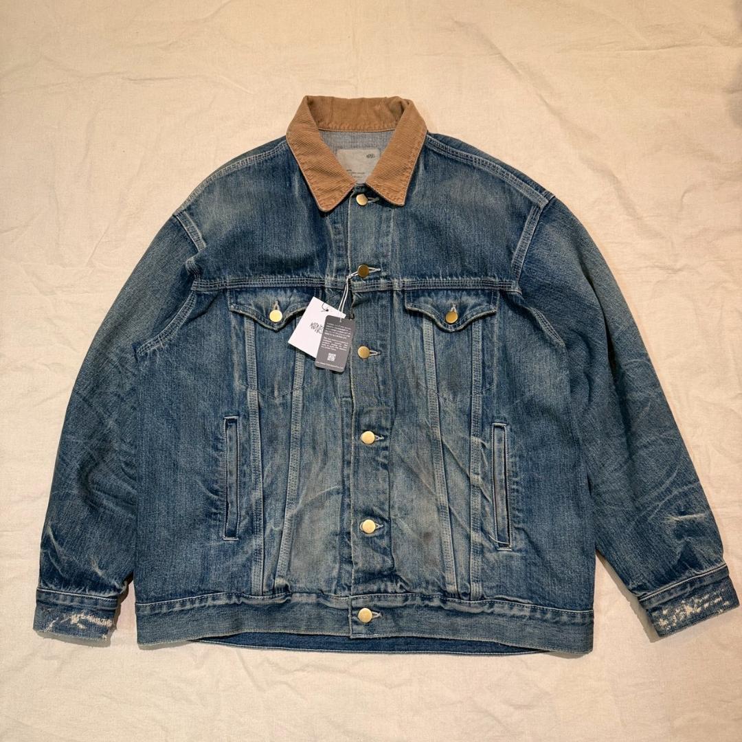 25aw新品 MADNESS マッドネス デニムトラッカージャケット M