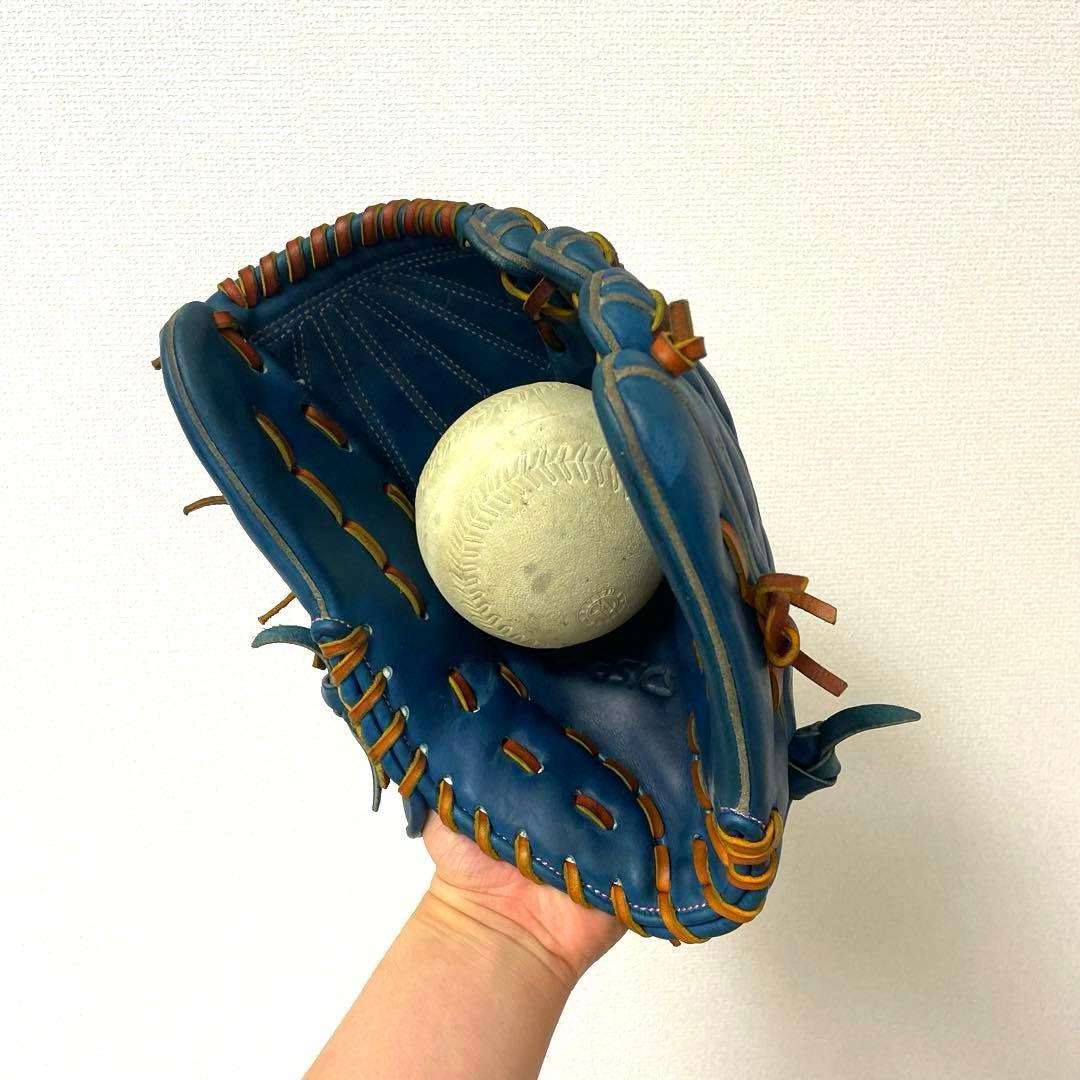 036 アシックス ゴールドステージ 型抜群 即戦力 ソフトボール 投手グローブ