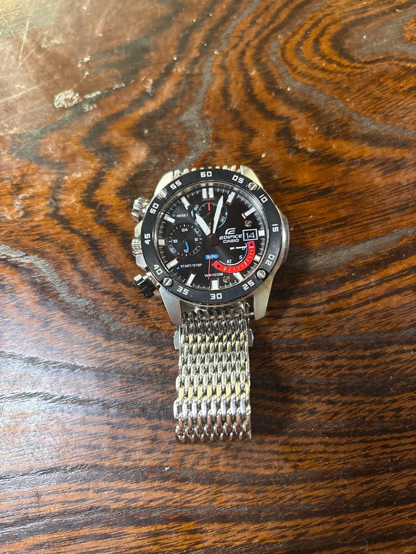 カシオ　Edifice EQS-920 クロノグラフ腕時計