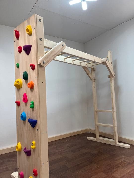 タイプB ブレキエーション　雲梯　うんてい　遊具　知育玩具　室内遊具　運動