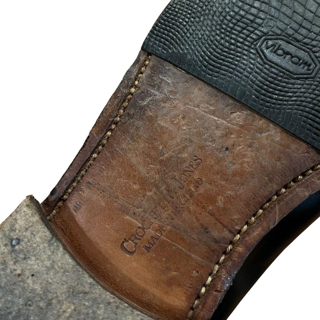 CROCKETT&JONES コンビ レザー ペニー ローファー7.5