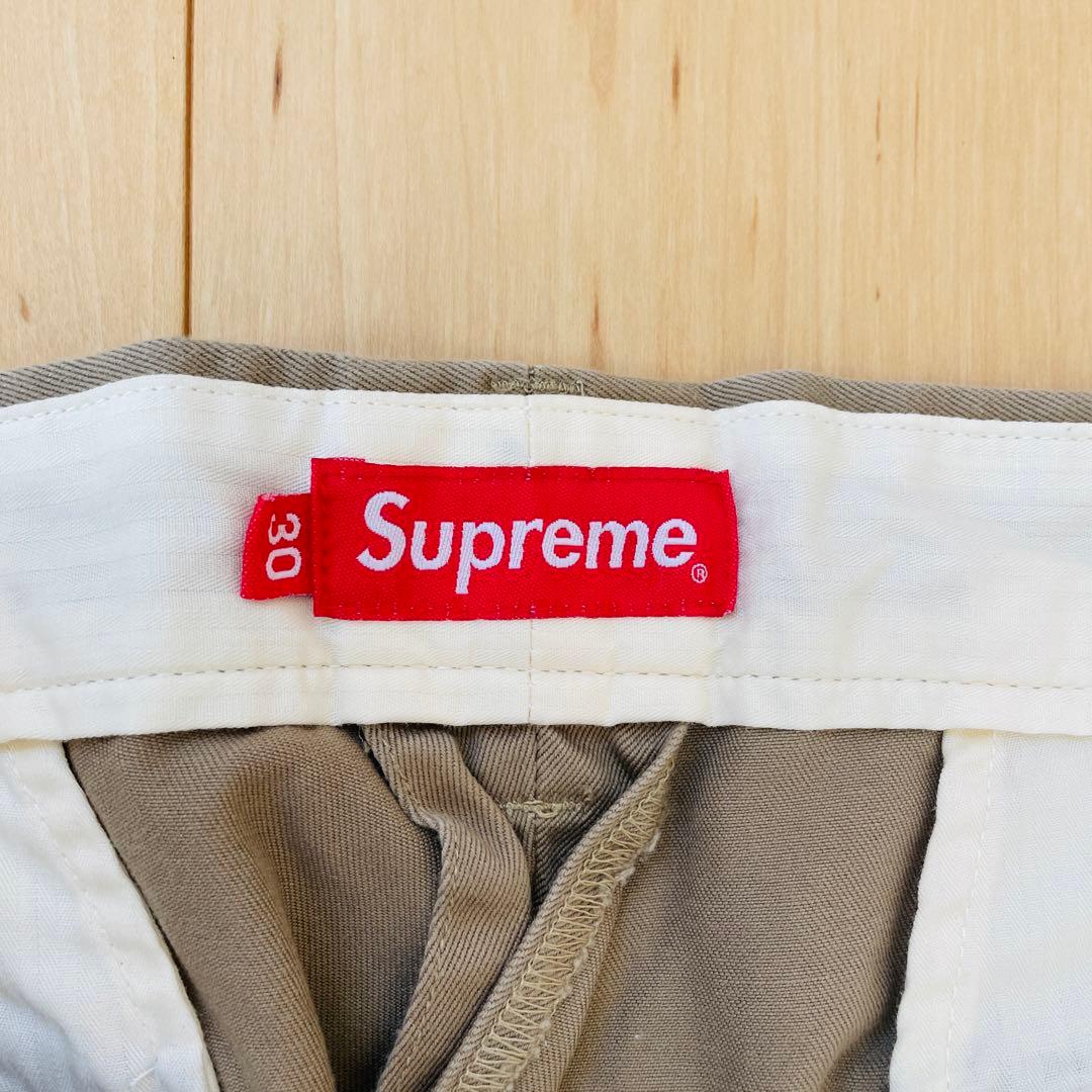 supreme pin up chino 30 ベージュ チノパン