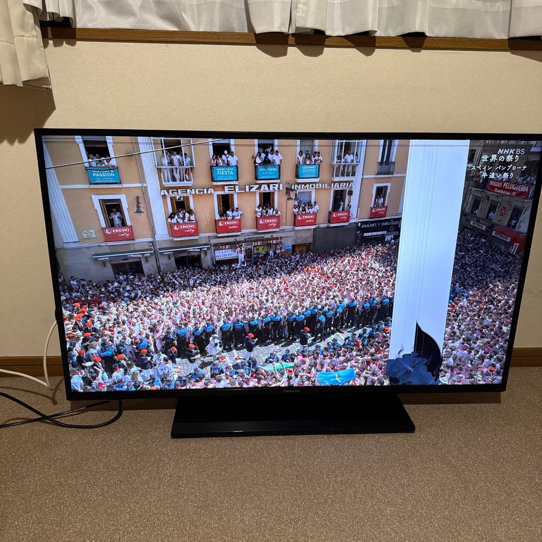 パナソニックテレビ　ジャンク品（液晶割れ等)