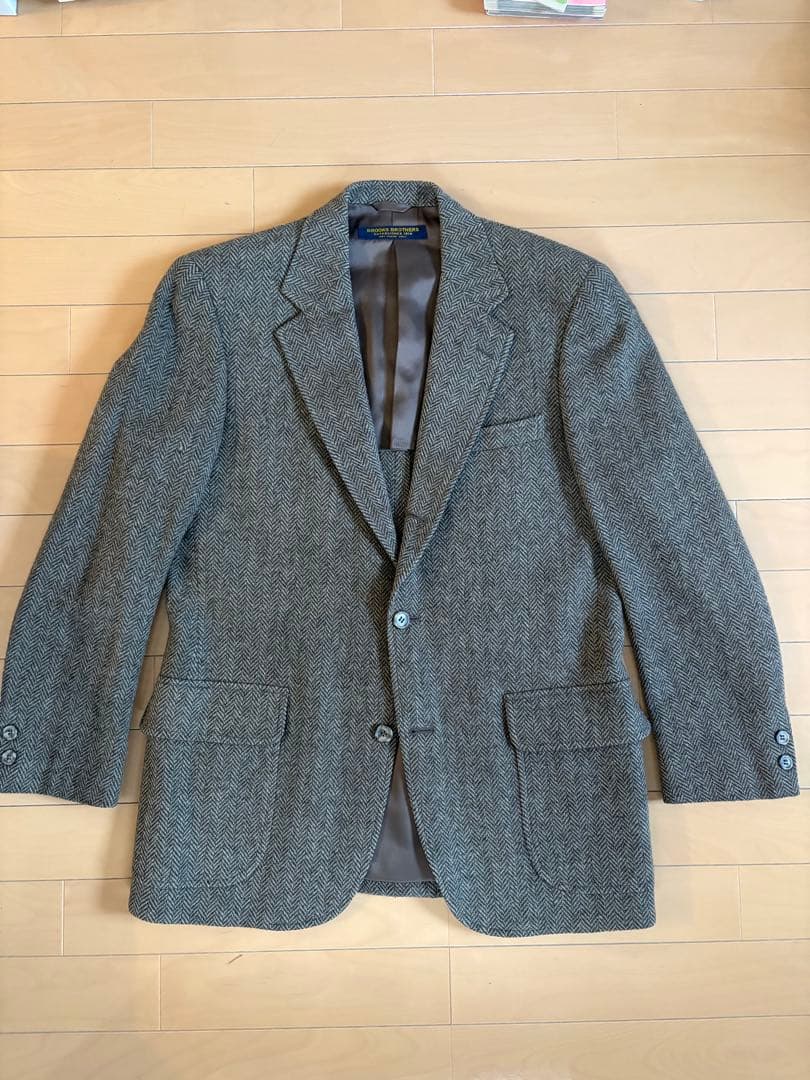 BROOKS BROTHERS ツイードジャケット 90年代 古着 送料無料