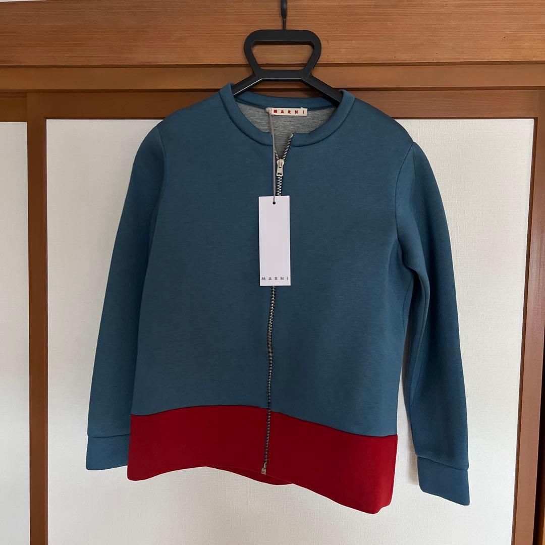 マルニ ボンディング ジャケット レーヨン ブルゾン イタリア製