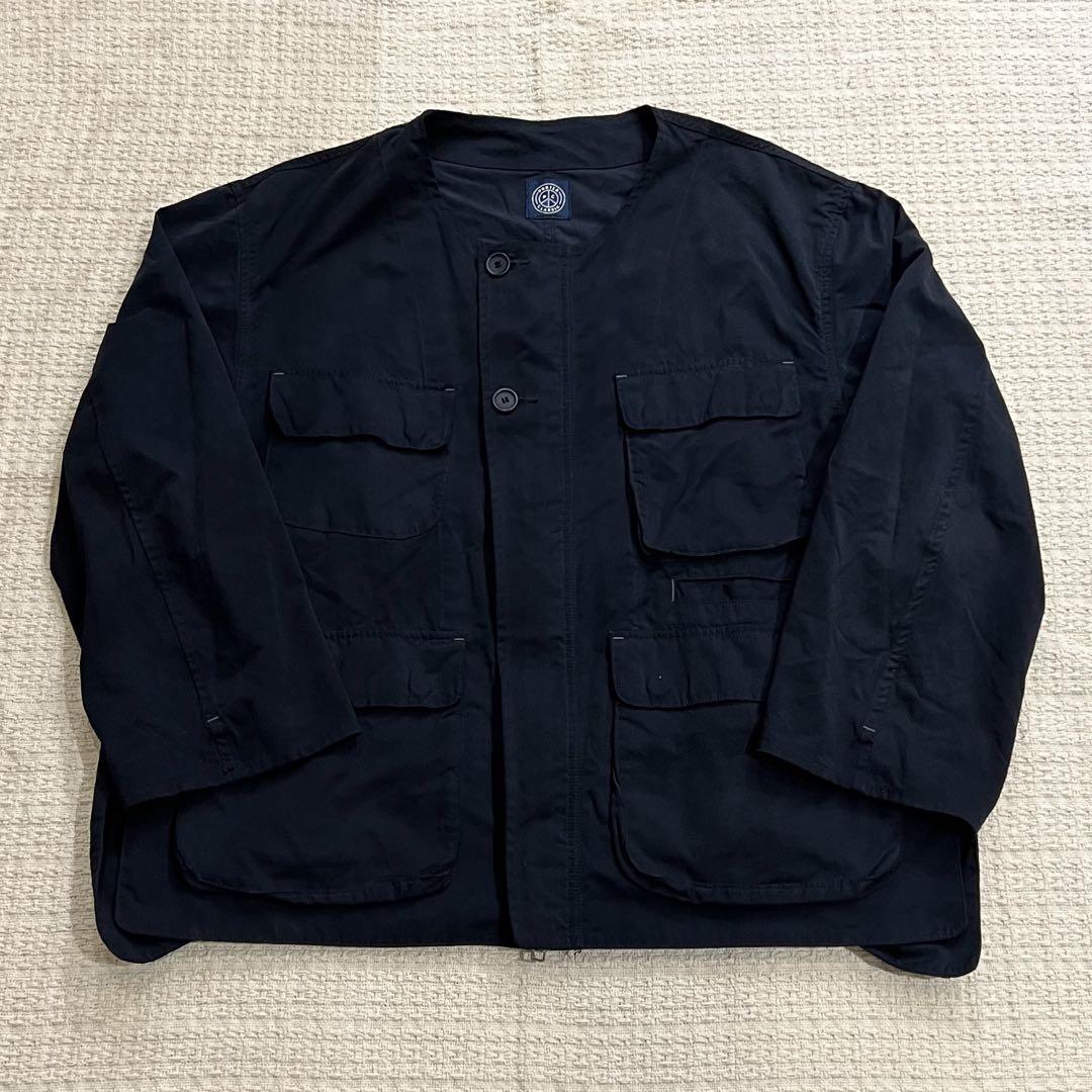 美品！Porter Classic ウェザーノーカラージャケット ネイビーXXL