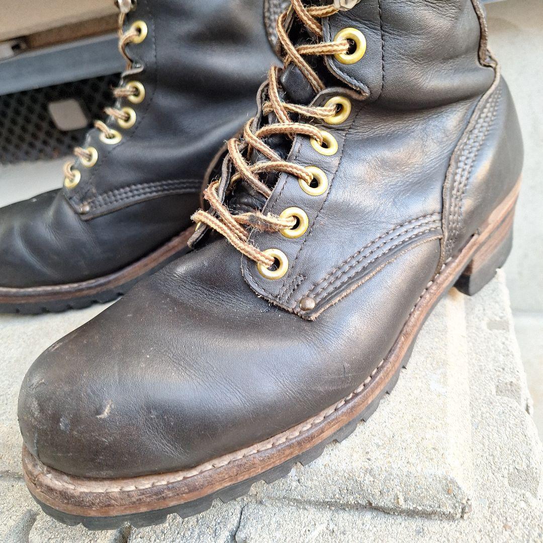 w*e様 CAROLINA PT91 VINTAGE ロガーブーツ　8E 茶芯