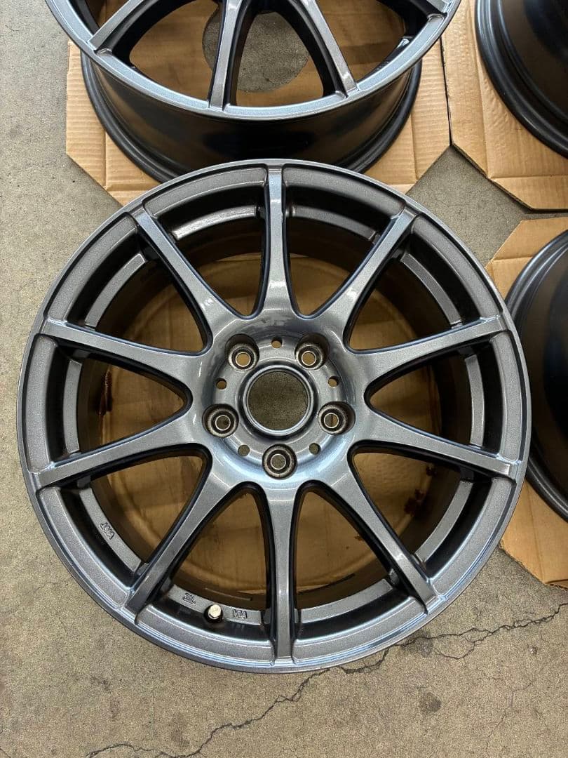 【中古】WEDS VELVA CHARGE　17インチ　ホイール