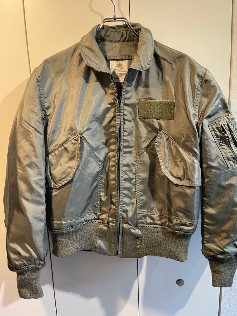 米軍実物　80s　CWU-36P　フライトジャケット　mサイズ