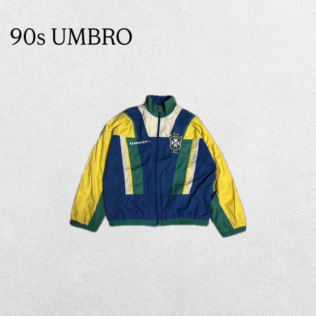 90年代　アンブロ　ブラジル代表　football トラックジャケット
