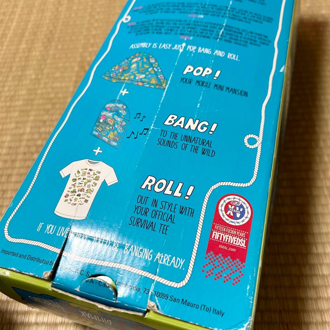 55DSL テント　dim mak フェリーノ　キャンプ　ディーゼル