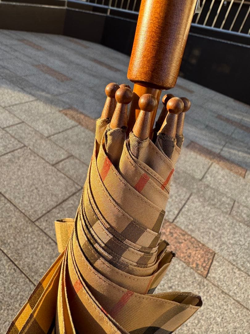 BURBERRY バーバリー 長傘 94cm クラシックチェック／未使用
