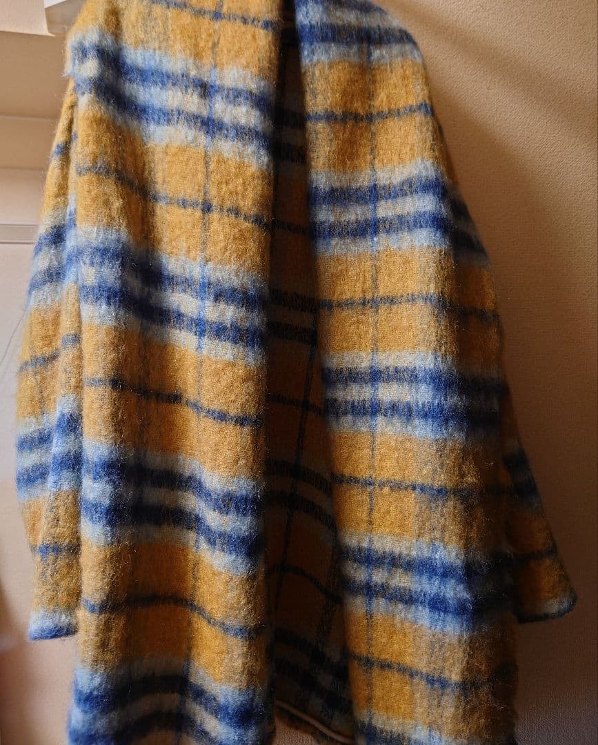 激安！美品ブレス／チェックコート