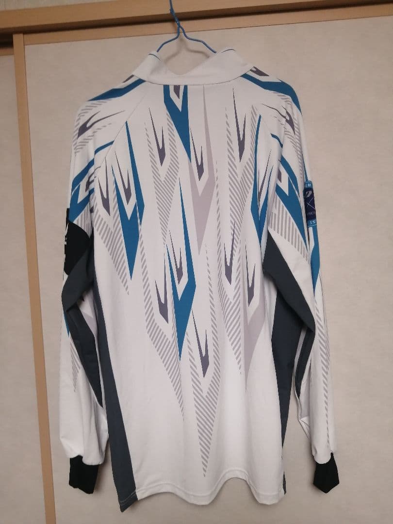 OWNER ハーフジップ　長袖ウェア　シャツ　鮎　渓流　白