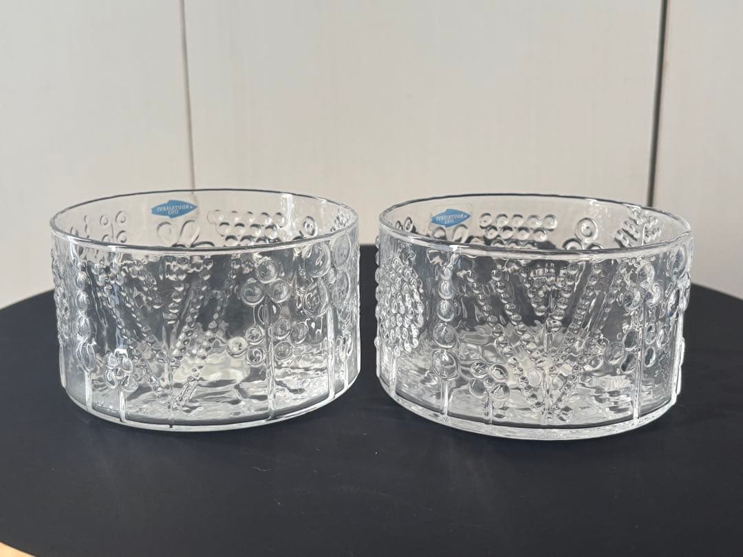 イッタラ FLORA フローラ　クリア　ボウル　10cm 2個セット