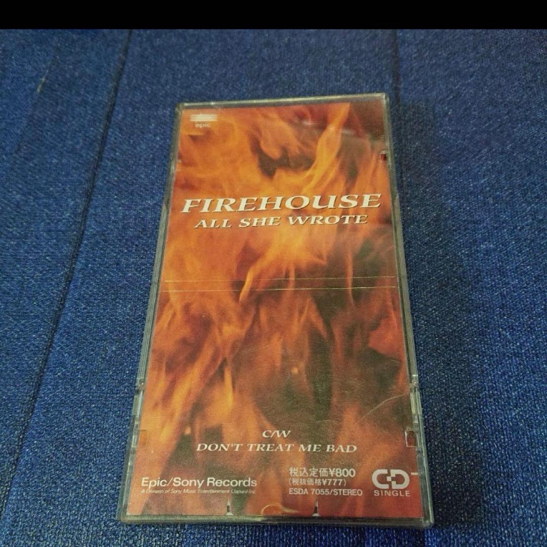 FIREHOUSE ファイヤーハウス .オールシーロート　8センチ8cmシングル