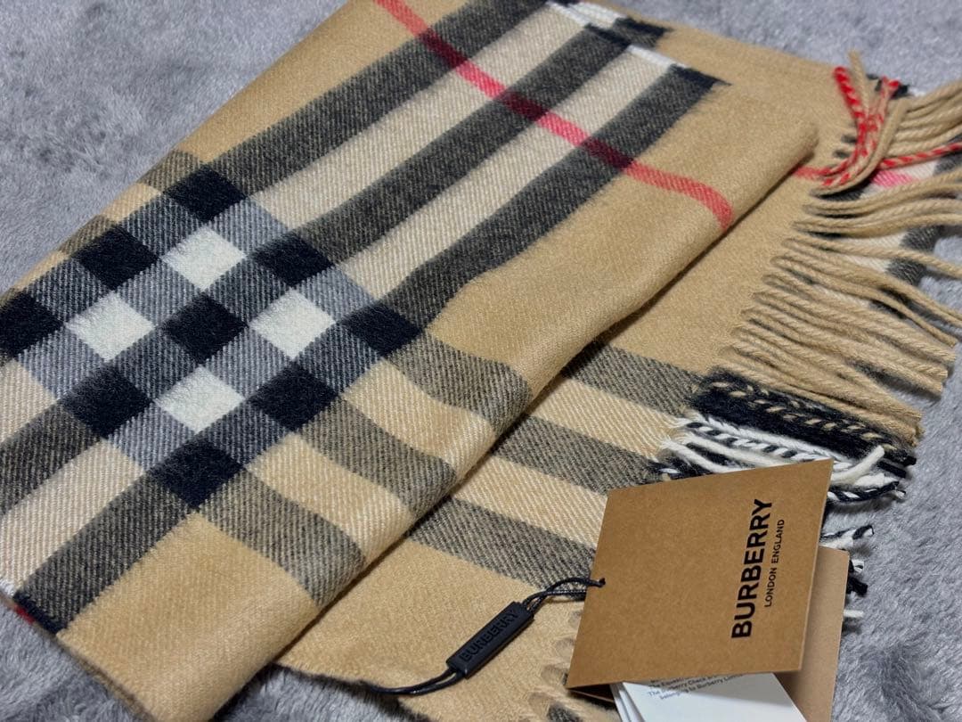 BURBERRY カシミヤ マフラー ストール バーバリー
