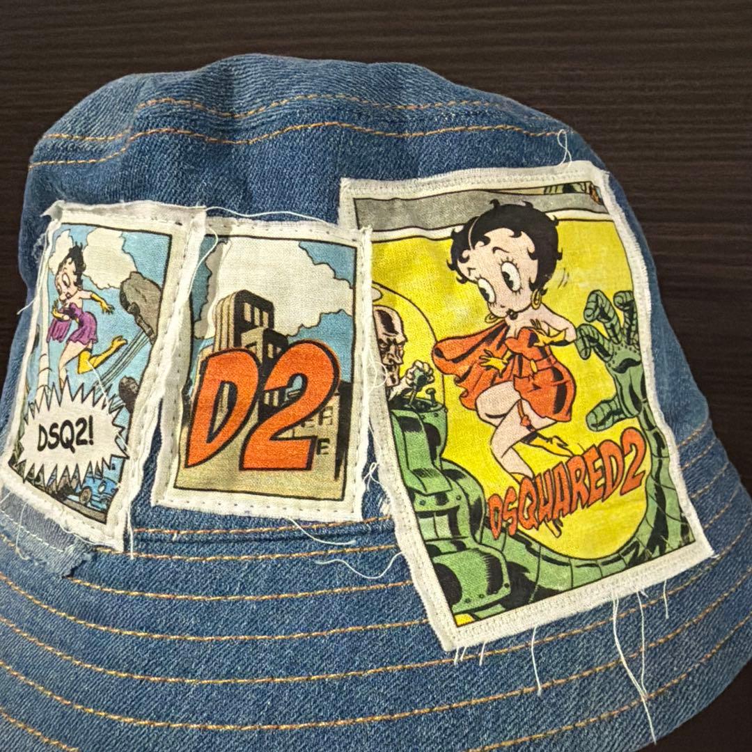 DSQUARED2 デニム レディースバケットハット