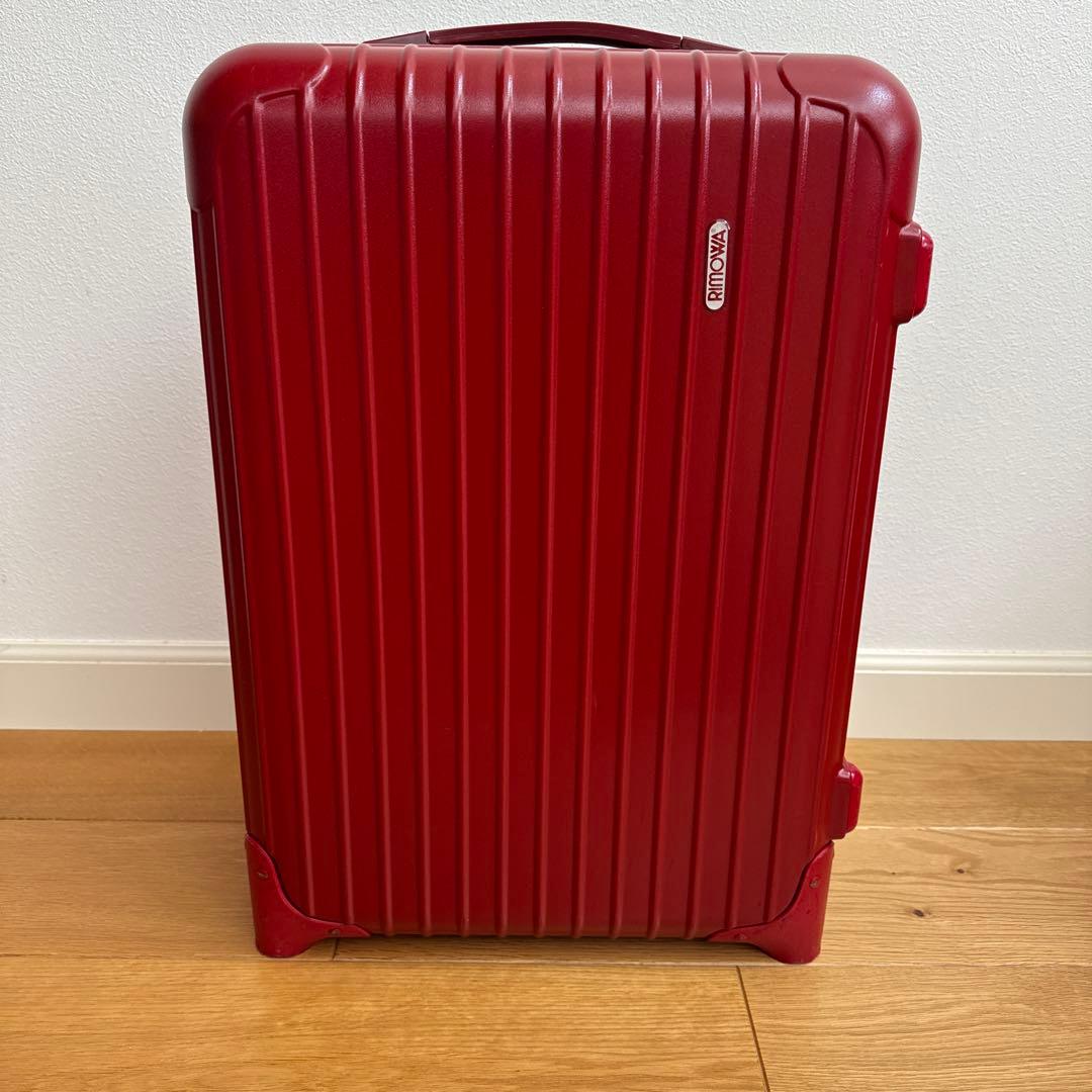 RIMOWA サルサ　赤　レッド　2輪　リモワ