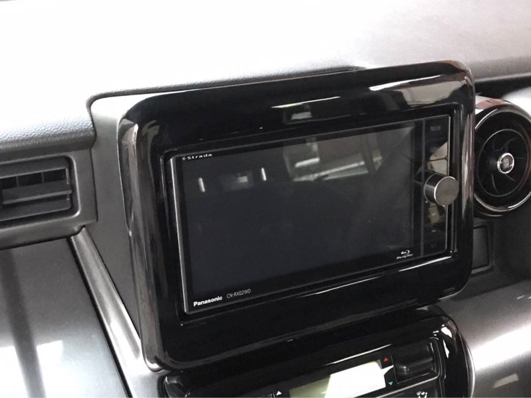 スペーシア　インテリアパネル　４点セット　ピアノブラック　スペーシアギア