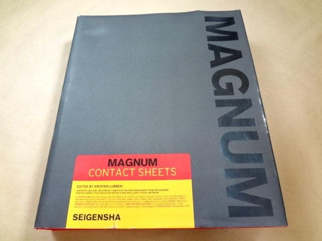 ★ 写真集 MAGNUM CONTACT 写真家の眼 フィルムに残された生の痕跡