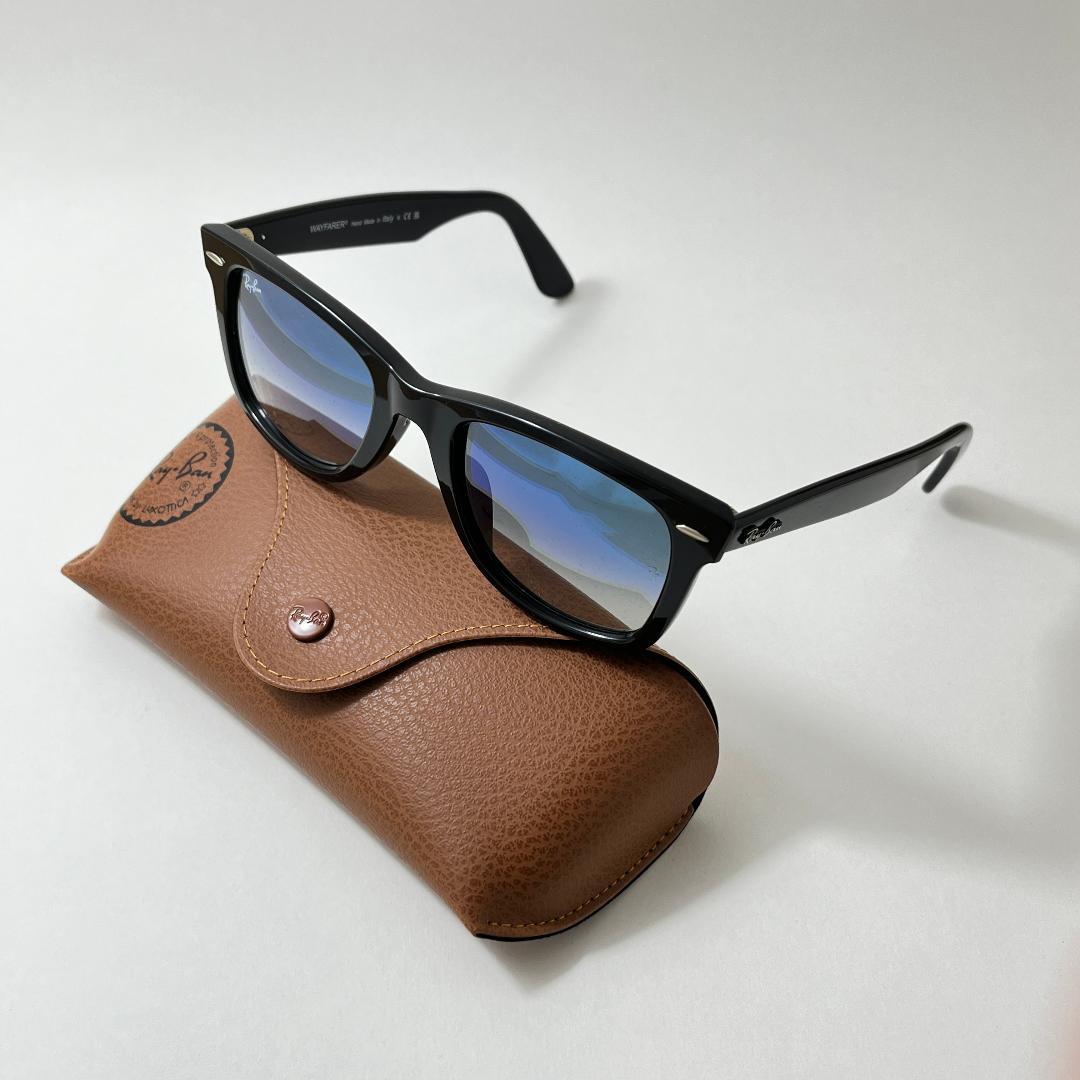 RB2140F-9013F【新品正規品】レイバン ウェイファーラー ブルーグラデ