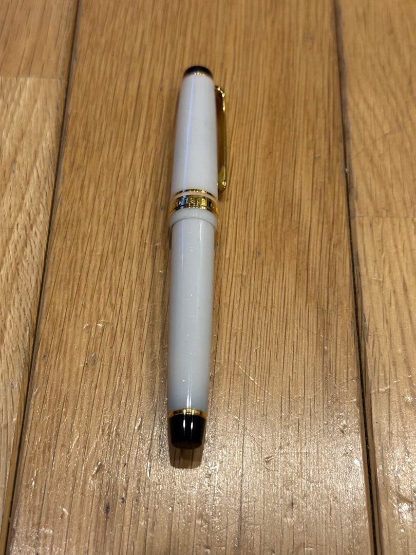中古★セーラー万年筆★四季織I★雪月空葉★垂雪★EF★極細