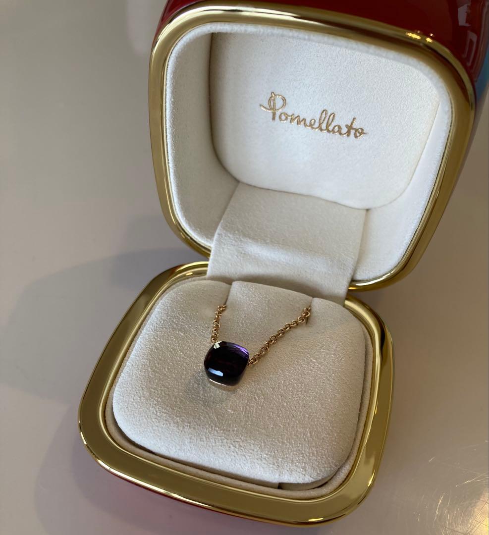 Pomellato ポメラート　アメジスト ヌード・プチ ネックレス