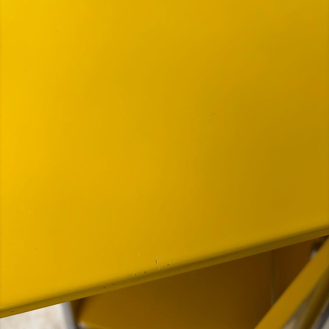 イエロー モジュールラック　ミッドセンチュリー