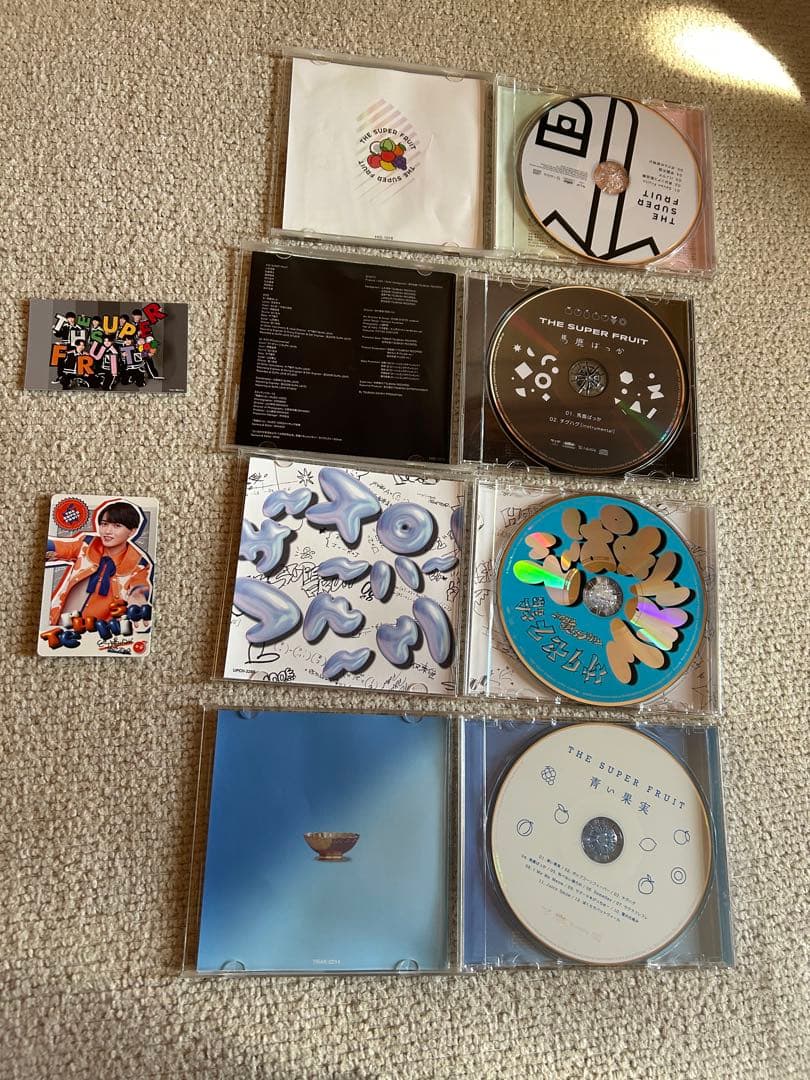 CD、DVD、トレカ