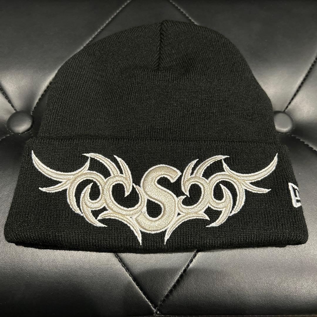 Supreme　New Era　Tribal　S Logo　Beanie