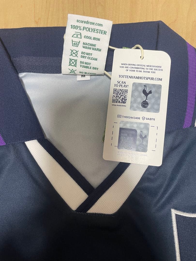 【正規品】トッテナム・ホットスパー ユニフォーム　レトロ