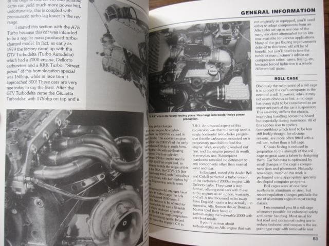 洋書 HOW TO POWER TUNE ALFA ROMEO TWIN-CAM